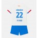 Barcelona Ilkay Gundogan #22 Babykleding Uitshirt Kinderen 2023-24 Korte Mouwen (+ korte broeken)